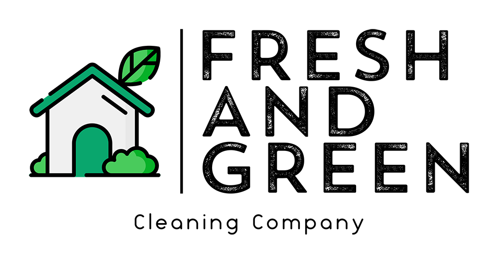 Fresh and Green Cleaning Company Logo